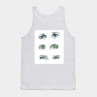 Team Free Will - Eyes Tank Top